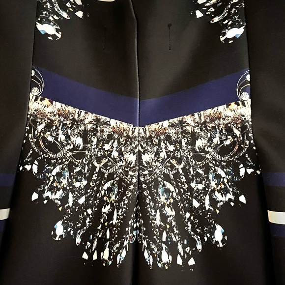 ππ₯π¨π―ππ« πππ§π²π¨π§ Black Scuba Strapless A-Line Flare Dress Size Medium - Picture 7 of 9